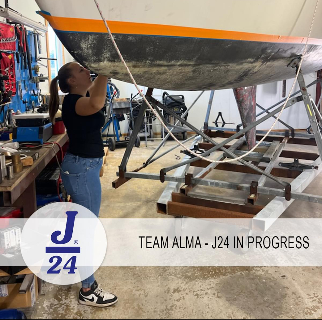 image: Team Alma - J24 Wonder Woman